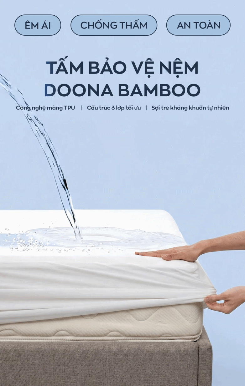 Ga chống thấm làm mát Doona Bamboo 1